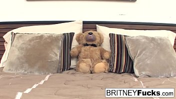 Preview 1 of Jepun Seks House - Alison and Britney use their new vibrating teddy bear