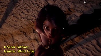 Preview 2 of Hanna Austria - Chico Flaco se coge a Maya Wild Life