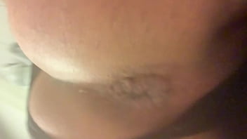 Preview 3 of Eating Scay - My used and cum filled man whore cunt cum dripping pussy