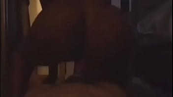 Preview 3 of Hindi Romance Sex Video Hd - Juicy black ass riding dick...