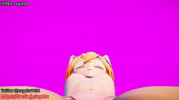 Preview 3 of Cei Lick It Up Eat Own Cum - cat girl Nemimi stretch