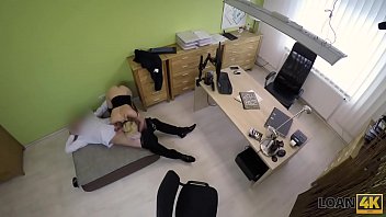 Preview 3 of Latina Maid Abbey - LOAN4K. Smart girl pays with sex for credit for her new business
