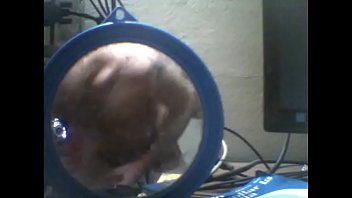 Preview 4 of Aunti Selingkuh - Jerking through the mirror