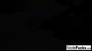 Preview 1 of Mother Giveassage - Gorgeous Nicole rubs herself to completion after a sex tease