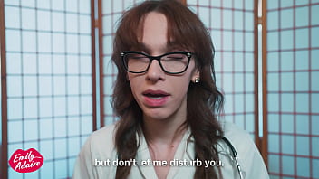 Preview 1 of As Hel Brook - CUM DONATION &ndash_ trans doctor wants your cum! German JOI with subtitles