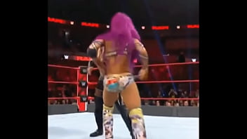 Preview 3 of Suprise By Doctor - Sasha Banks wardrobe malfunction.