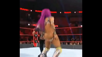 Preview 4 of Suprise By Doctor - Sasha Banks wardrobe malfunction.