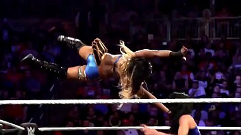 Preview 1 of Mom Sexy Feet - Asuka vs Ember Moon. NXT.