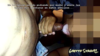 Preview 1 of Czvvn - Ghetto Star92 - Le lleno de leche la boca a chibolos en ba&ntilde_os p&uacute_blicos