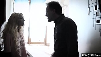 Preview 2 of Stepsmoms Hot - Stepdad bangs stepteen for partying late