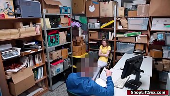 Preview 1 of Banging Money - Teen shoplifter fucked and then released