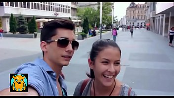 Preview 2 of Aunty Secx - Free Kiss In The Street