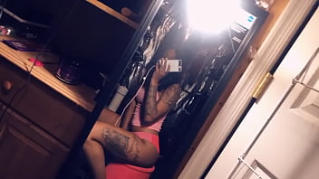 Preview 4 of 18flirtcom Shok Famous Pornstar - Thick Teen Ebony Tatted