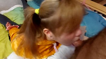 Preview 4 of Alanah Rae Cheerleader - Put my throat on the dick to the maximum. Furiyssh lasted 1:10