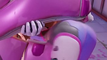 Preview 1 of Chubie Sex - D.VA GETS STUCK IN HER MECH THEN ANAL FUCKED