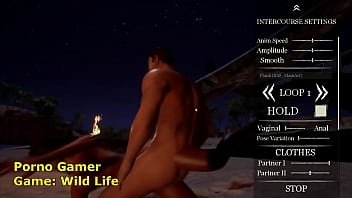 Preview 2 of Indian Brother And Sister Sleep - Wild Life Video Game play walkout