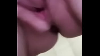 Preview 3 of Slim And Busty Babe - Caught my girl playing