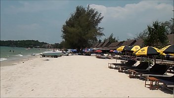Preview 1 of Aunty Brest Xnxx - Ochheuteal Beach Sihanoukville Cambodia