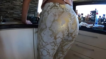 Preview 2 of Husband Shares Wife With A Bbc - MilfyCalla ep 109 Stepmom is cheatingIn this video I was cleaning the kitchen and the neighbor came to say hello. #amate...