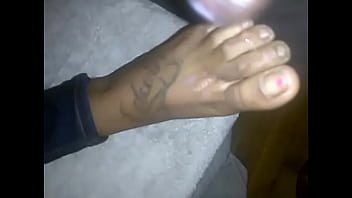 Preview 4 of Breazerss Slow Chudaii - Ebony foot job