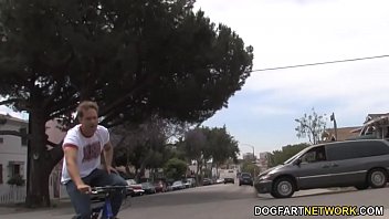 Preview 1 of Mom And Condoms - Angel Cummings Gets r. On Her BF With A Bunch Of White Dudes