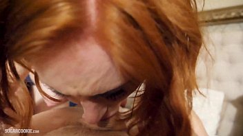 Preview 4 of Anne W25c325bcnsche2 - Natural redhead girlfriend with porcelain skin homemade sex