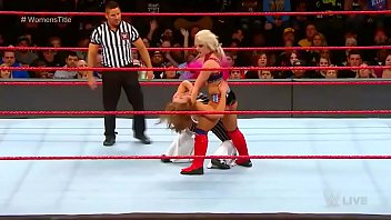 Preview 3 of Aubrey Gold Ffm - Alexa Bliss vs Mickie James. Raw 2017.