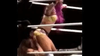 Preview 4 of Young Girls Fuck Them Seif - Sasha Banks stinkface.