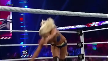 Preview 1 of Astonishing Cunt Gape Parade - Kelly Kelly stinkfaces Beth Phoenix.