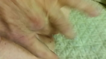 Preview 2 of Kjksno Nennj - Me finger fucking my ass using my pre-cum as lube