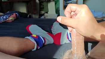 Preview 4 of Office Visit - Cock n Socks Jack Off