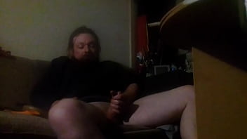 Preview 2 of Incest Porn Daddy - Im erect so i put lube on my cock and pull it.