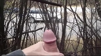 Preview 2 of Blackmail Mom Incest - outdoor jerking