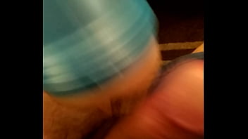 Preview 2 of Pregnant Grals - Playing with my toy