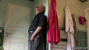 Preview 2 of Iranian Fast - Moustached old man her to sloppy fuck