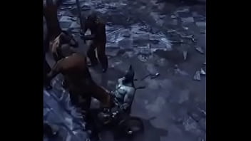 Preview 4 of Old Sex Son Riep Moms Movies - Batman che combatte il crimine in sedia a rotelle,  &egrave_ la scena pi&ugrave_ hard che vedrai oggi