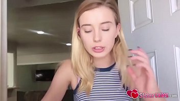 Preview 4 of Little Lupe Peeing - POV Fucking Stepbrother in Car