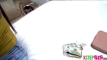 Preview 2 of Vulva 10 Year - Ebony stepsister with big tits fucked me to keep quiet