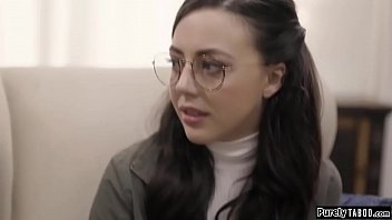 Preview 1 of Nicholet Shea - Virgin sucks off social worker for help