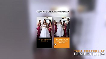 Preview 2 of Bad As Loda - Amazing wedding fuck with Gianna Dior &amp_ Bridesmaids POV