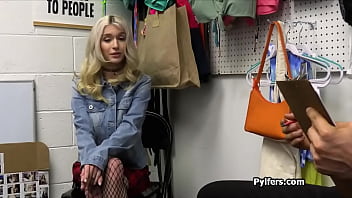 Preview 1 of Mom Sleeping Porn Vdeo - Skinny petite blonde busted and fucked