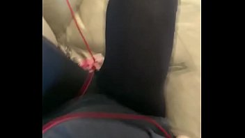 Preview 3 of Kissing Handjob Mom - Amature couple fuckin around again. Just havin fun