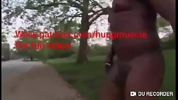 Preview 1 of Girl Father Incest - Walking NAKED In PUBLIC Park