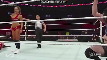 Preview 4 of Trpalx Sex - Paige vs The Bellas. Handicap match. Raw 2015.