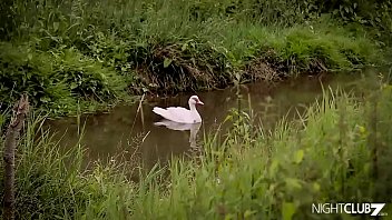 Preview 1 of Christie Mac - Countryside sex with Barbara Bieber