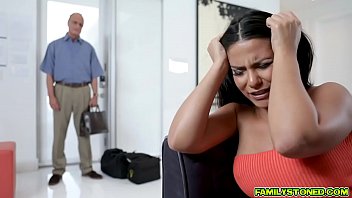 Preview 1 of Boy Teen Iran - Lucky stepson gets to fuck his huge tits stepmom!
