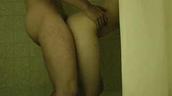 Preview 1 of Indohnisiya Orang - petite teen gets in the shower