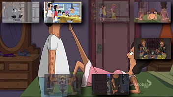 Preview 3 of Massage Model Forced - Bobs burgers fucks his wife!