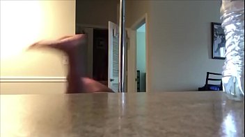 Preview 3 of Boy Fuck To Stpmom - pole dancing on scope (non-nude)