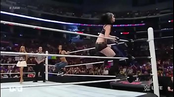 Preview 1 of Bbc Cucks - Nikki Bella vs Paige Raw 3 23 15.